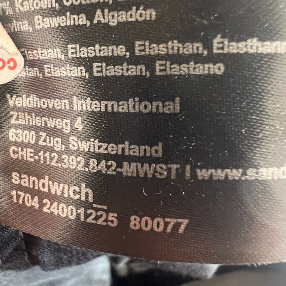 Sandwich High Waist Crop Pant - Size Eur. 40 - Picture 8 of 9